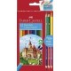 FABER-CASTELL - LAPICES COLOR FABER  est.12+ 3 BICOLOR - 110312